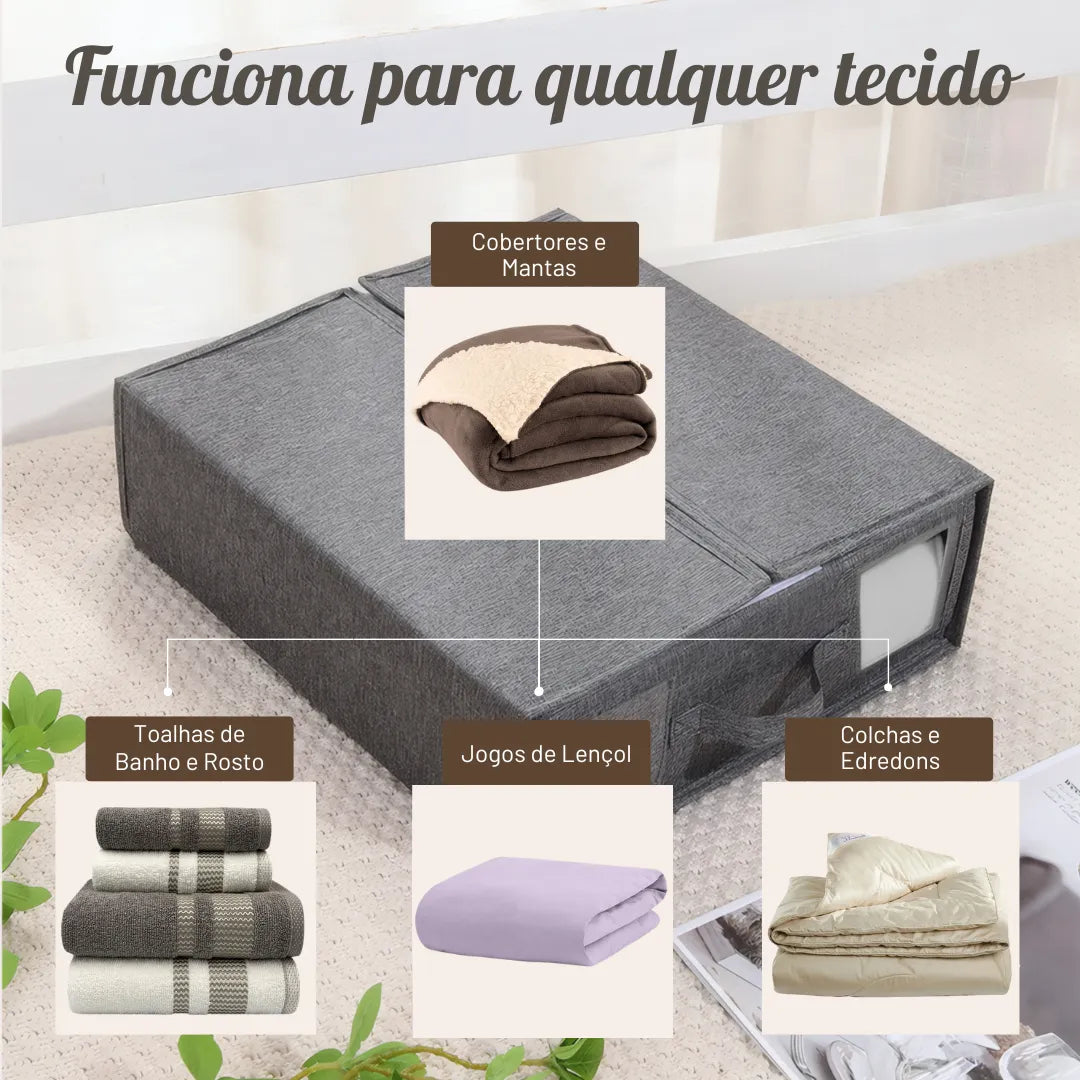 Organizer Box - Organize e Proteja Seus Lençóis
