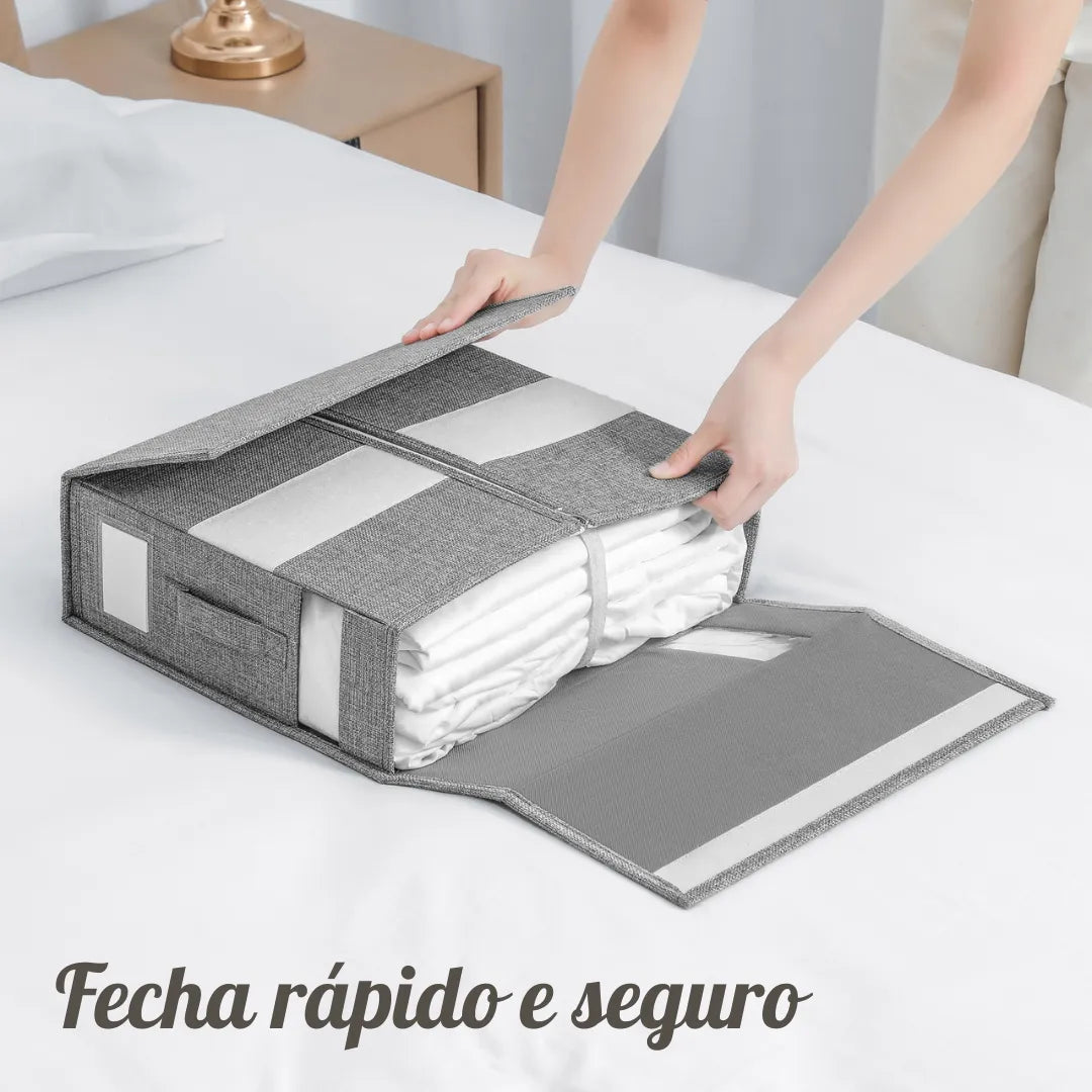 Organizer Box - Organize e Proteja Seus Lençóis
