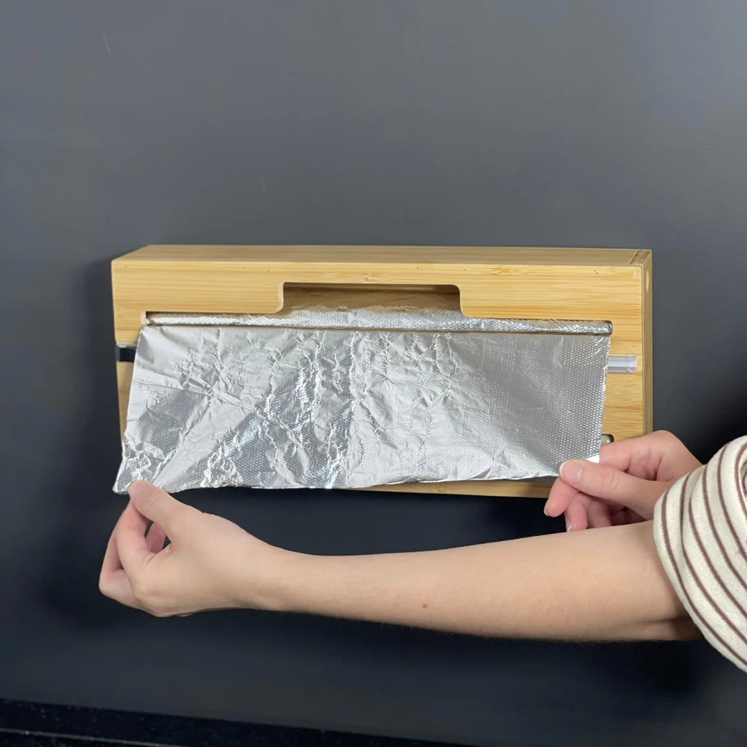 Organizador de Rolos Keep de Bambu para Gavetas