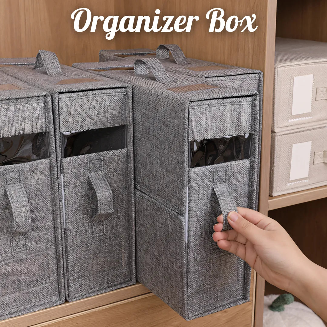 Organizer Box - Organize e Proteja Seus Lençóis