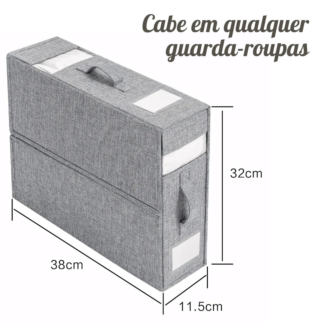 Organizer Box - Organize e Proteja Seus Lençóis