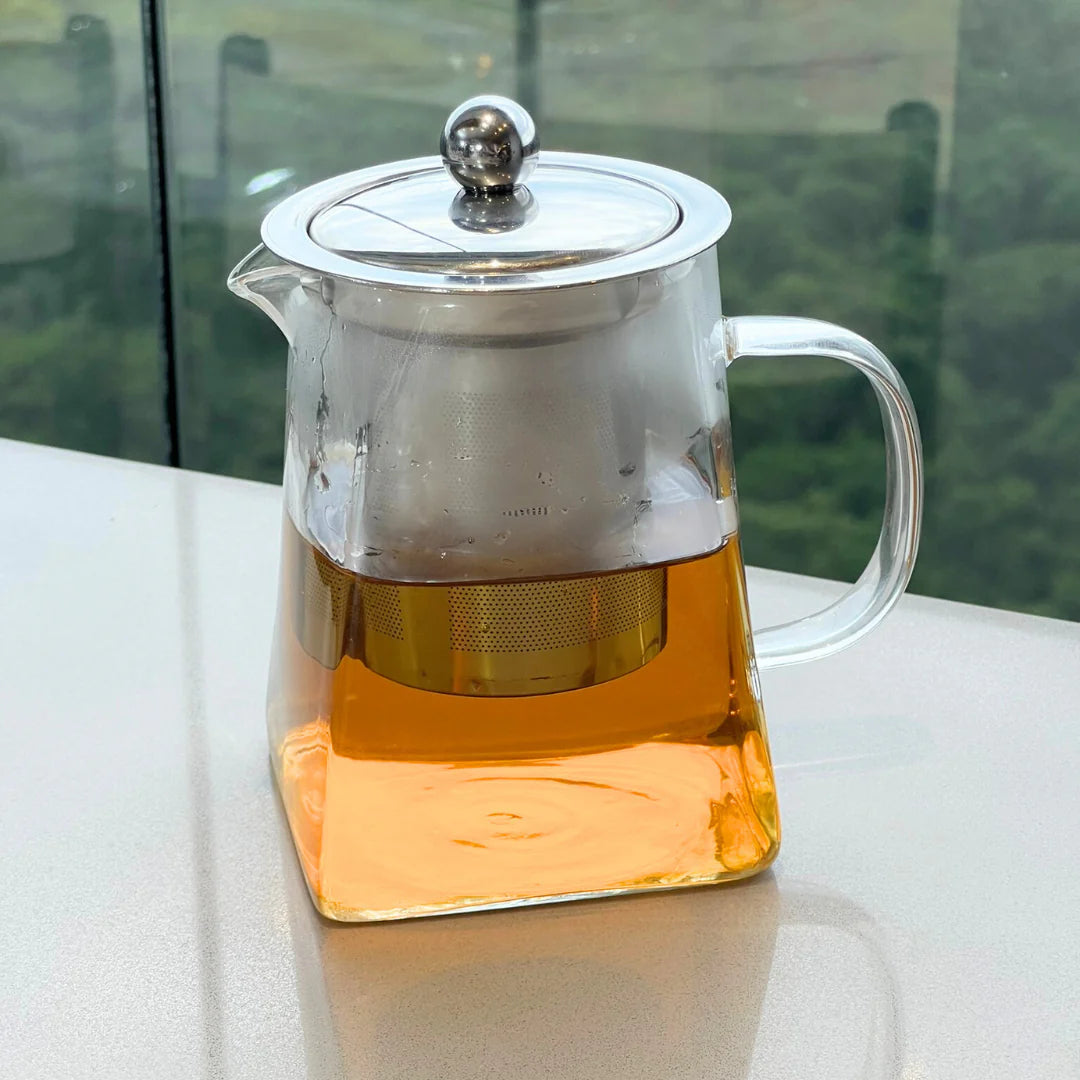 Chaleira de Vidro Borossilicato 550ml