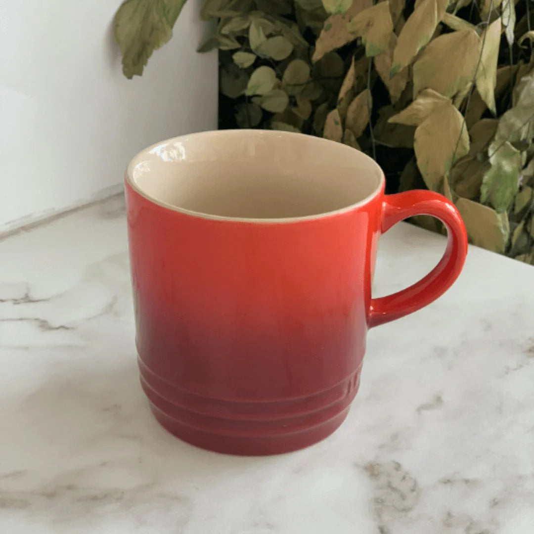 Caneca de Espresso Vermelho 100ml
