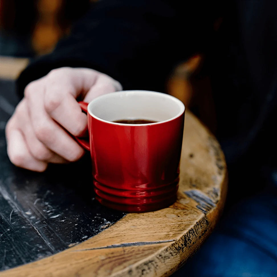 Caneca de Espresso Vermelho 100ml