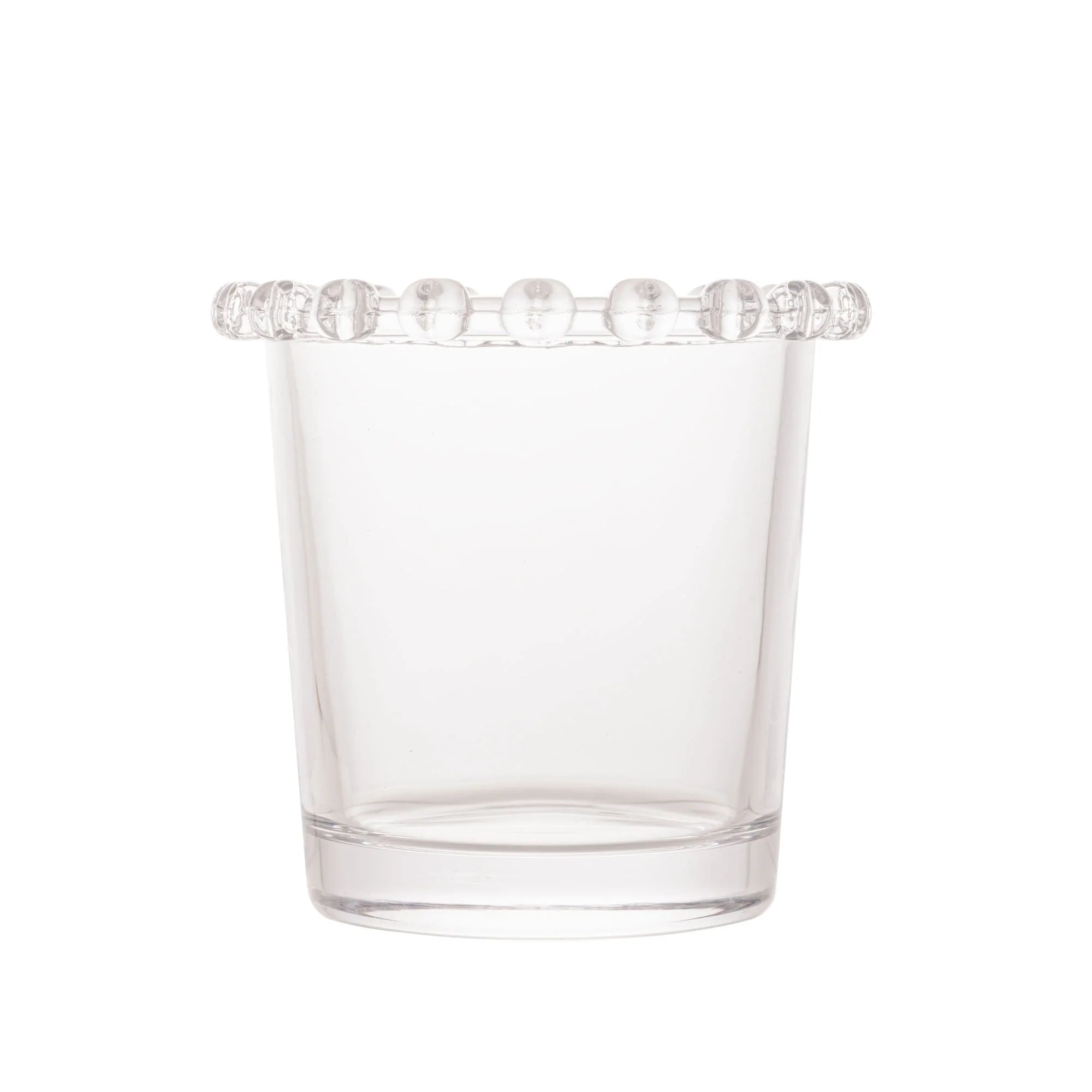 Copo Porta Talheres de Cristal de Chumbo com Detalhes em Formato de Coração