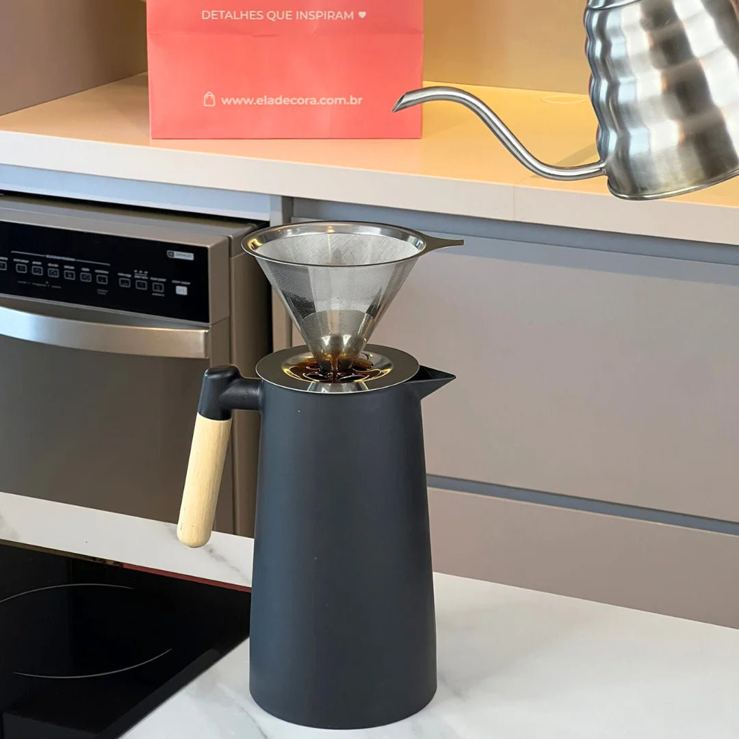 Filtro para Café em Aço Inox 13cm